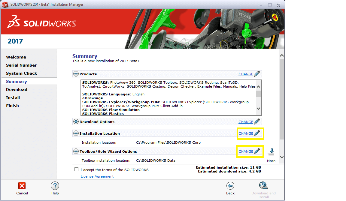 how to remove solidworks installation manager blank